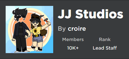 Jj Studios On Twitter Jj Studios Hit 10k Member On The Group Thank You Lovelies So Very Much Here S Your Chance To Join In With The Others Https T Co Ugemc8db6t Https T Co Fwxulhxsrp - jj studios roblox