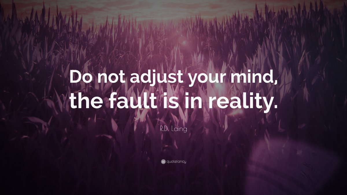 People who have experienced #Psychosis are arguably uniquely suited to the uncertainty of this time #covid19 Those of us who have experienced detention under the #MHAct can tell you how to deal with lockdown when consensus reality has fallen apart #StaySafe #StayConnected
