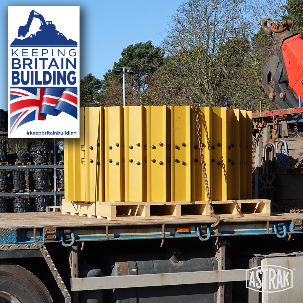 AstrakGlobal's tweet photo. This heavy duty track group has been loaded up ready to be shipped out to our customer Robert Purvis Plant Hire where it will be fitted to one of their hard-working dozers.
#keepbritainbuilding #astrak #teamwork #buildingbritain #supportingindustry #supportingconstruction https://t.co/CDVZjfmTLJ