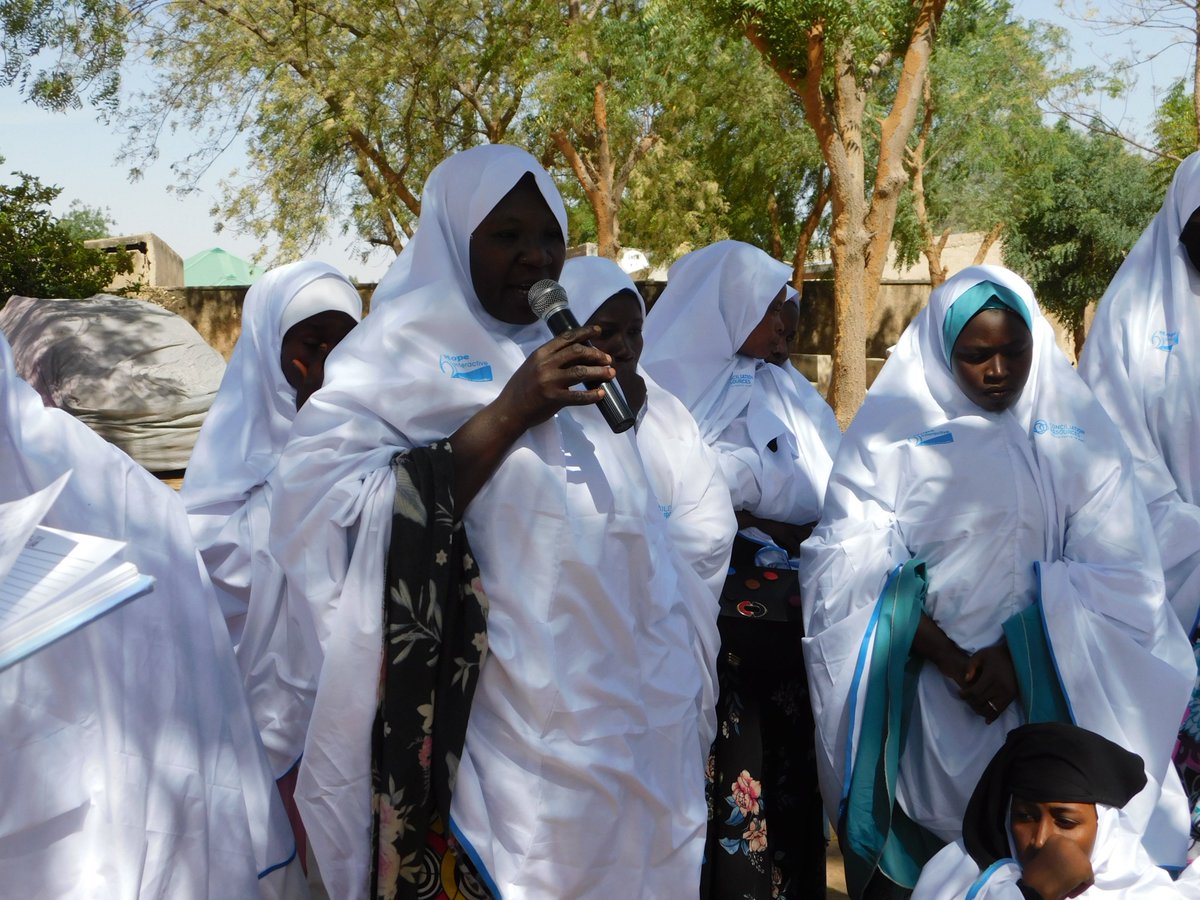 h_interactive1's tweet photo. @h_interactive1 in partnership with @CRbuildpeace Women for Peace (WFP) commemorate International Women's Day (IWD) with a street walk in Damaturu, Yobe state, March 2020. https://t.co/Iile5QKxT4