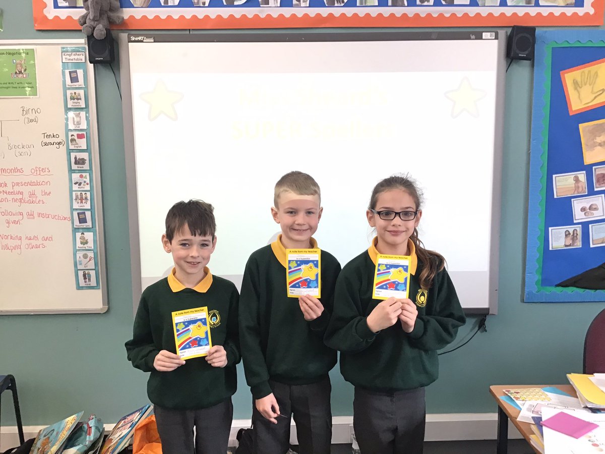 KingfishersMPS's tweet photo. My Super Spellers in English today!
8/8 three weeks in a row! 🌟🌟
@MiddletonMPS @EnglishMPS_ https://t.co/de31UT0sMc