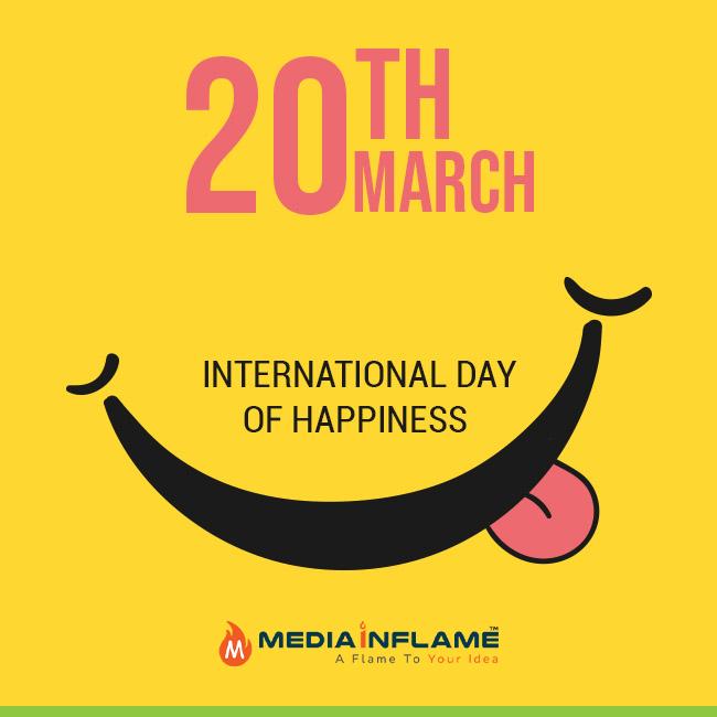 MediaInflame's tweet photo. Happiness is a choice. You can choose to be happy. There’s going to be stress in life, but it’s your choice whether you let it affect you or not.

#International_happiness_day #20march2020
#spreadhappiness  #happyfaces #mediainflame https://t.co/DJ8lgIHo3M