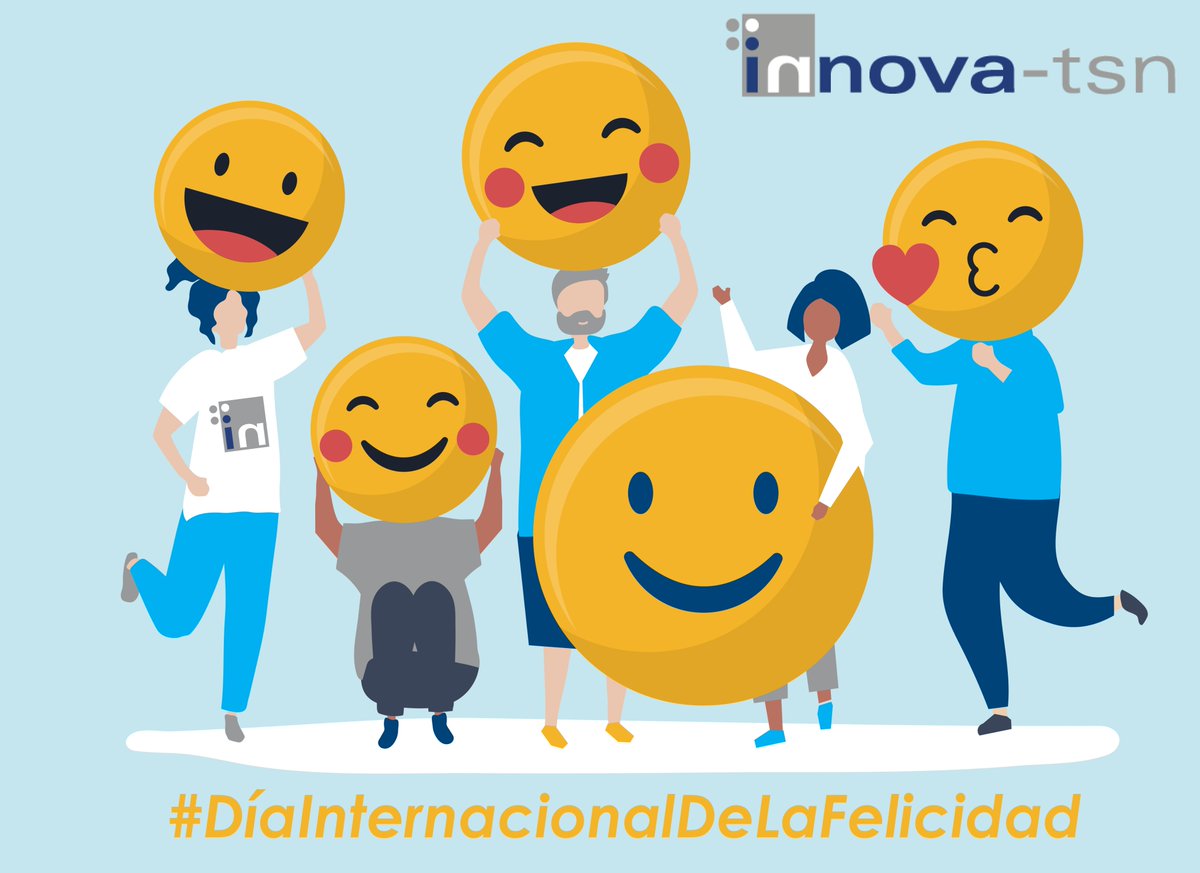 innovatsn's tweet photo. 🌞😊#BuenosDías y #FelizViernes Hoy es el #DíaInternacionaldelaFelicidad y además empieza la #primavera.🌸🌻La #felicidad es una actitud que deberíamos trabajar mucho estos días. En estos momentos, el pesimismo está prohibido más que nunca... ¡A sonreir todos! ¿Empezamos hoy?💪❤️ https://t.co/u33jGsUrEO