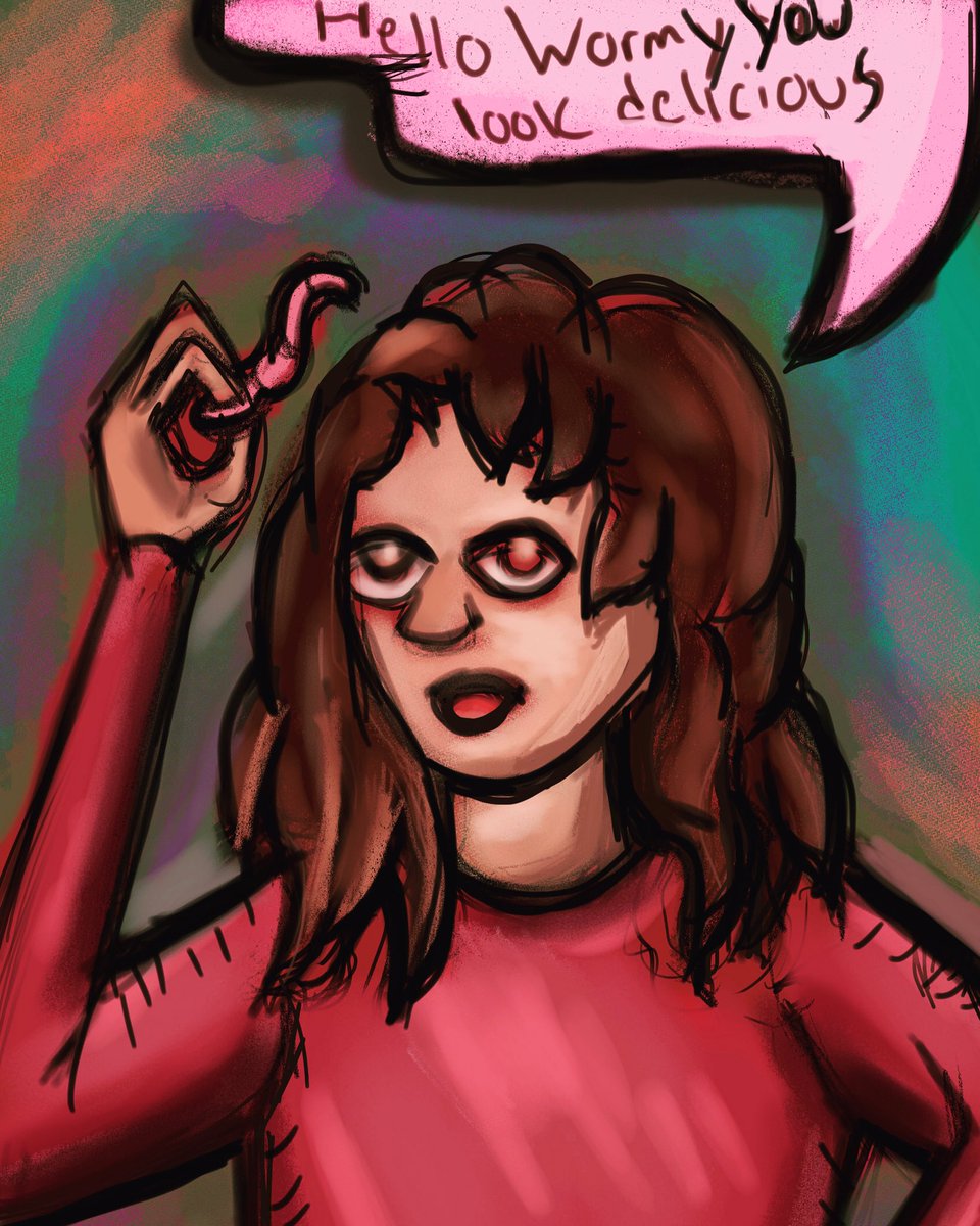 theartistpro56's tweet photo. Lydia with a worm. Done with stylus on clip studio paint 
#thewalkingdead  #lydiaart #illustration  #artist #fanart #doodlingart #cartoon #doodlearts #walkingdeadamc #anime #artwork #fanfiction #digitalart #illustrationartist #cassadymcclincy #animeart  #wacomintouspro #inspired https://t.co/zEoJ05964u