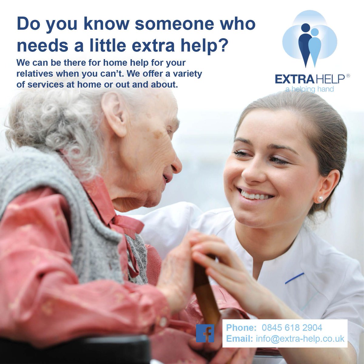 Do you know someone who needs your support? We can be there for them when you can't. Visit slo.link/16325 to discover more about us | #HomeHelp #DomesticHelp #ElderlyCare #UK
