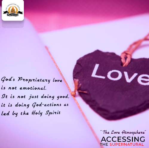 TCCChurchEnugu's tweet photo. God's Proprietary love is not emotional.
It is not just doing good, but it is doing God-actions as led by the Holy Spirit.
#love https://t.co/jmERxr9SUH