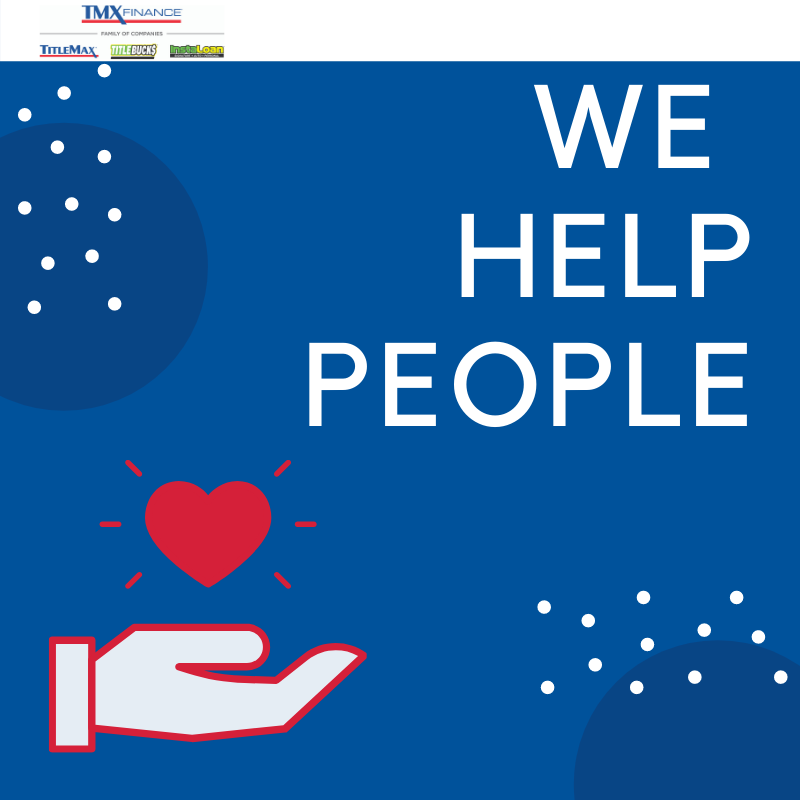 TMXCompanies's tweet image. Helping people is our business. We do it every day by creating opportunities, not only for our customers who need financial assistance, but for our Team Members looking to advance their careers.