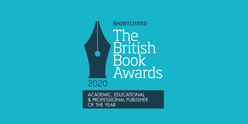 BloomsburyAcad's tweet photo. We've received some VERY exciting news this morning... we've been shortlisted for the Academic, Educational and Professional Publisher of the Year at the #BritishBookAwards!!! 🥂 🎉 #Nibbies @thebookseller https://t.co/jGA3de6eS5 https://t.co/HvmhZCTDYt