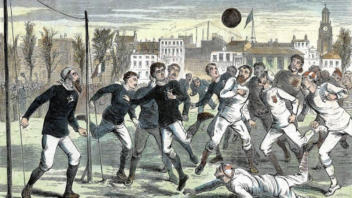Le 26 octobre 1863 intervient un tournant.Au Freemasons’ Tavern, pub au cœur de Londres, les différents clubs des "publics schools" créent la "Football Association".Son premier objectif est d'unifier le règlement.