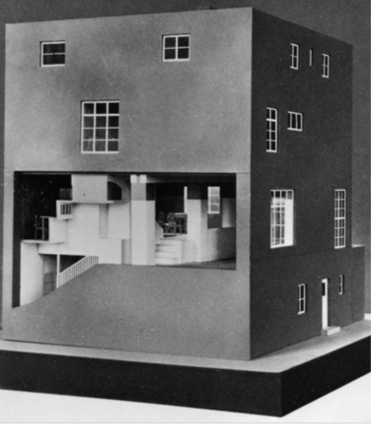 Amazing model, Loos' Rufer House: