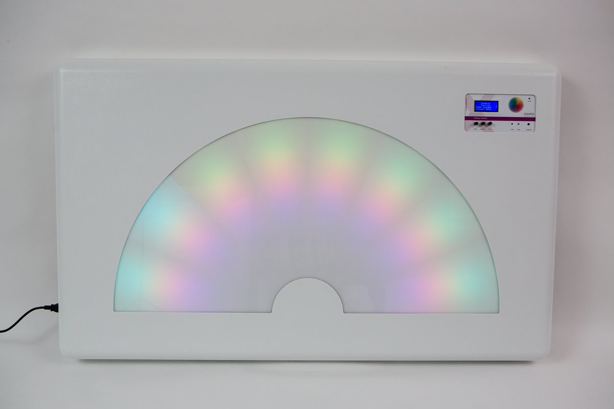 Introducing our latest product -The Deluxe Fanlite! It helps to develop, excite and encourage the user by displaying a visual representation of sounds. Packed full of engaging modes and features, this product really does offer something for everybody. #deluxefanlite#sensoryneeds