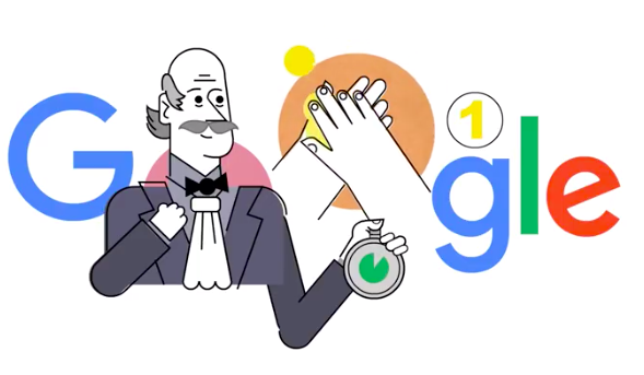 microsiervos's tweet image. Google dedica hoy su Doodle a Ignaz Semmelweiss, el primer médico en darse cuenta de la importancia de la asepsia y lavarse las manos. Ha salvado millones de vidas pero murió en el olvido. #Ciencia microsiervos.com/archivo/cienci…