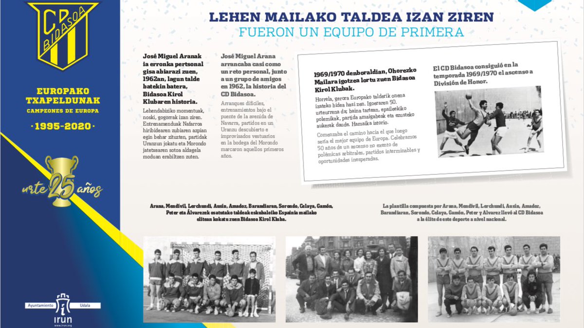 bidasoa1995's tweet photo. ☝🏻ADI☝🏻

[Horrela hasi ginen | Así llegó la década prodigiosa]💛💙💛 https://t.co/rVeHevMCkP