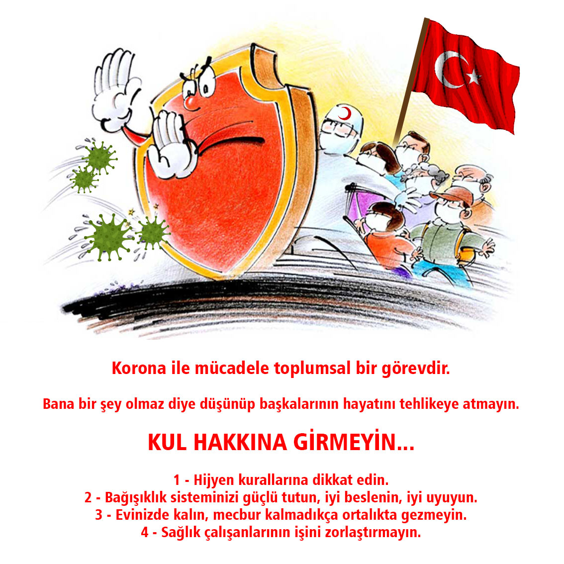KarYapim's tweet photo. Korona ile mücadele toplumsal bir görevdir. Kendinizi ve toplumu korumak için lütfen duyarlı olun, kişisel önlemlerinizi alın. #Türkiye #Korona #KoronaTürkiye https://t.co/CKkuCIJLcT
