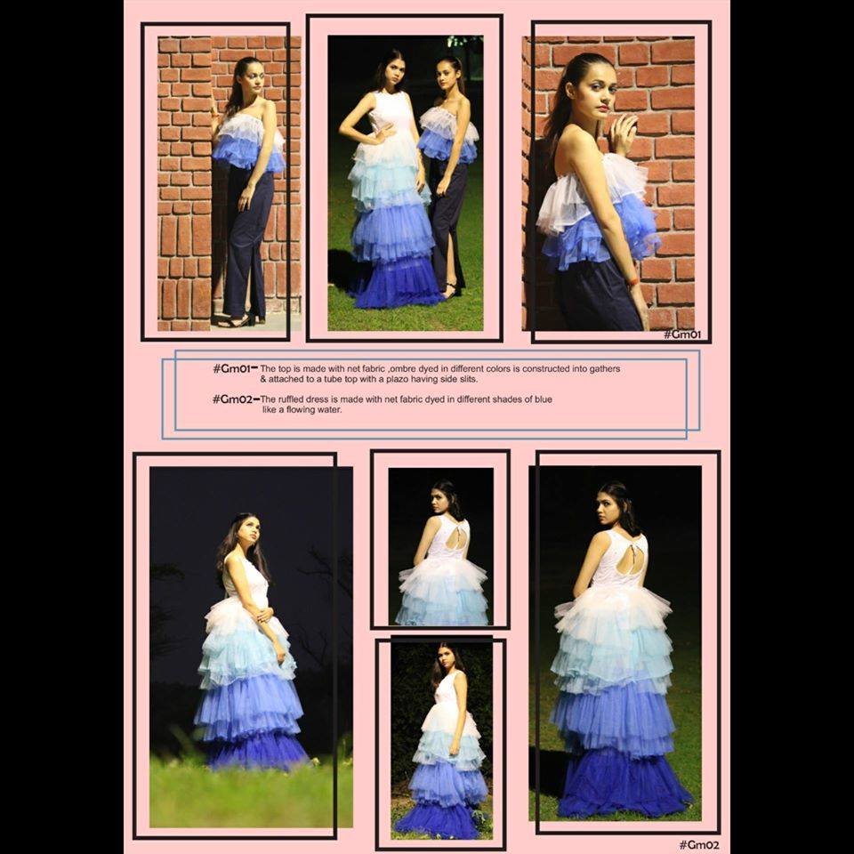 Amity School of Fashion Design &amp; Technology offers students a solid foundation for the future,with both general and industry specific insights,in the real of fashion and design. Design collection by Gunjan Mendiratta (B Des 2016-20)