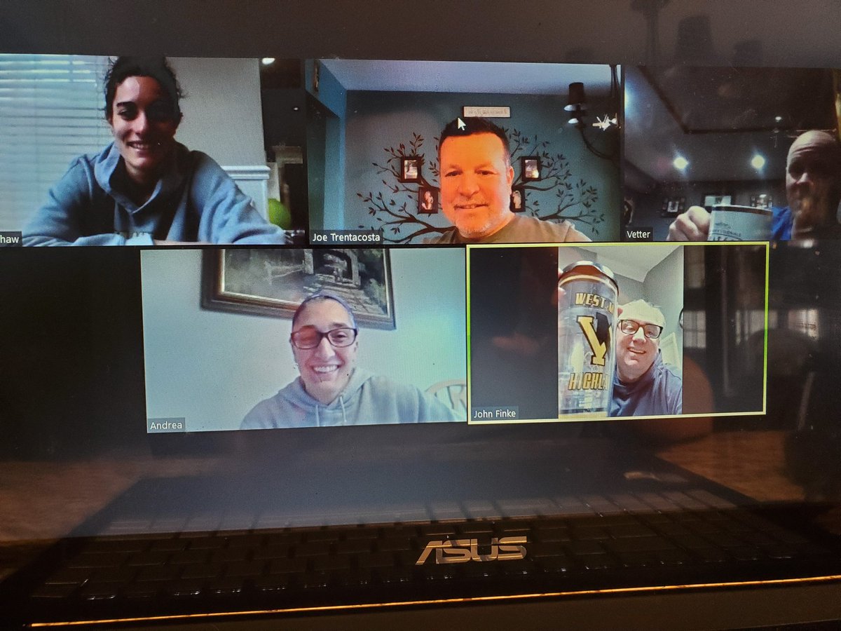 WMAthleticDept's tweet photo. Another video conference  department meeting... Today with Macopin Health and PE staff. Discussing current and future distance learning plans. Great work!  @WestMilfordSupt @daniel_novak_WM @Macopin_AP https://t.co/38z3aELTS1