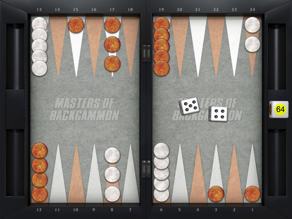 2kbcompany's tweet photo. Money game. 5-4, you are white. What is your move and why?
Play Today for Free!
https://t.co/lPYZyqDC1a
#backgammon #narde #tavla #tavli #backgammonmasters #boardgames #нарды https://t.co/PxV0kwWcu5