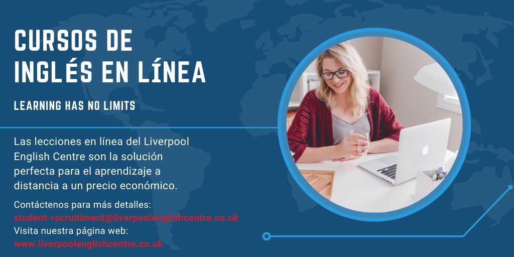 LEC_Liverpool's tweet photo. DESCUENTO de 50% para los nuevos estudiantes que se inscriben en nuestras lecciones online.🇬🇧💻
¡Date prisa... los puestos son limitados!
#descuento #CursosOnLine #CursoEnLínea #inglés #cursodeinglés https://t.co/6AqCs8PjYF
