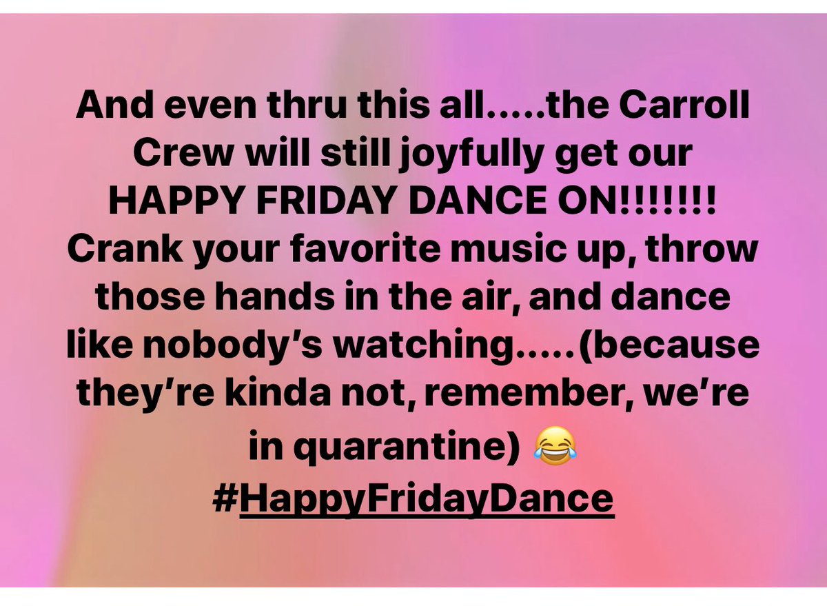 CandiceBCarroll's tweet photo. #HappyFridayDance https://t.co/oVxB9OZZnT