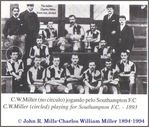 Au brésil, c'est le sportif brésilien aux origines écossaises Charles Miller qui sera l'un des pionniers du football auriverde.Après des études en Angleterre, il introduit les règles du football moderne au club du São Paulo Athletic Club, club sportif fondé en 1888.