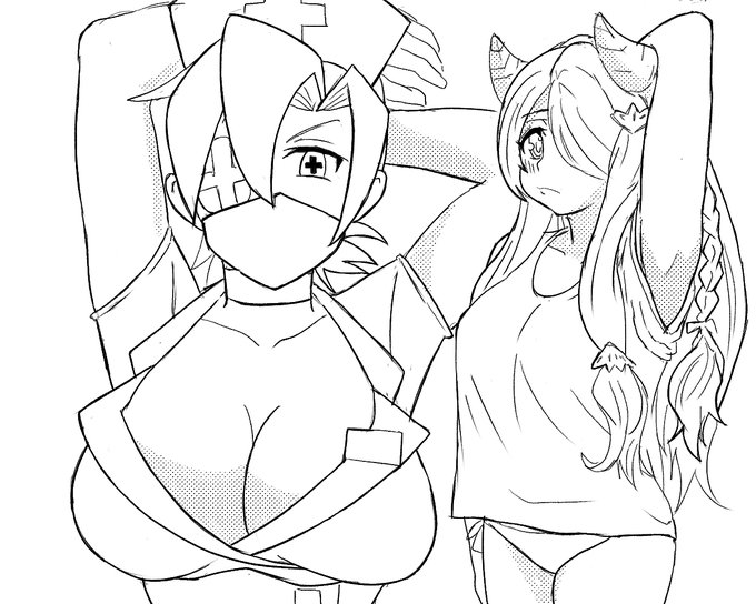 #グラブル#Skullgirls落描き 