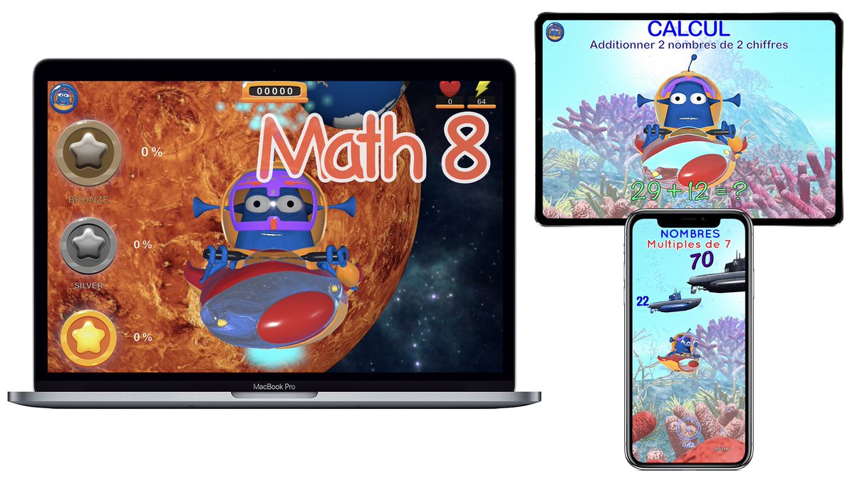 DoubleyouKids's tweet photo. Math8 à 1€ pour 1 mois sur AppStore : offre solidaire de #ContinuitePédagogique avec l' #assistantvocal Léon qui aide les parents et les professeurs à assurer un soutien scolaire pour les enfants de 7 à 10 ans, en leur faisant réviser les maths oralement.
https://t.co/kL6saN1DMd https://t.co/5vHYU8USQf