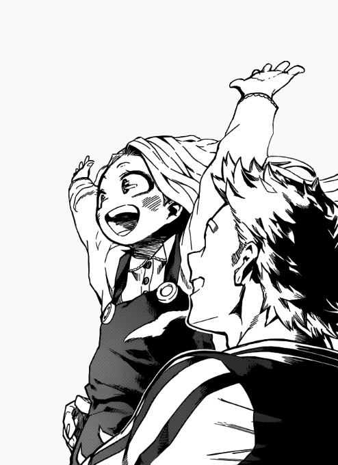 Eri finally smiling, anime cell art & manga panel 🥺🥺🥺