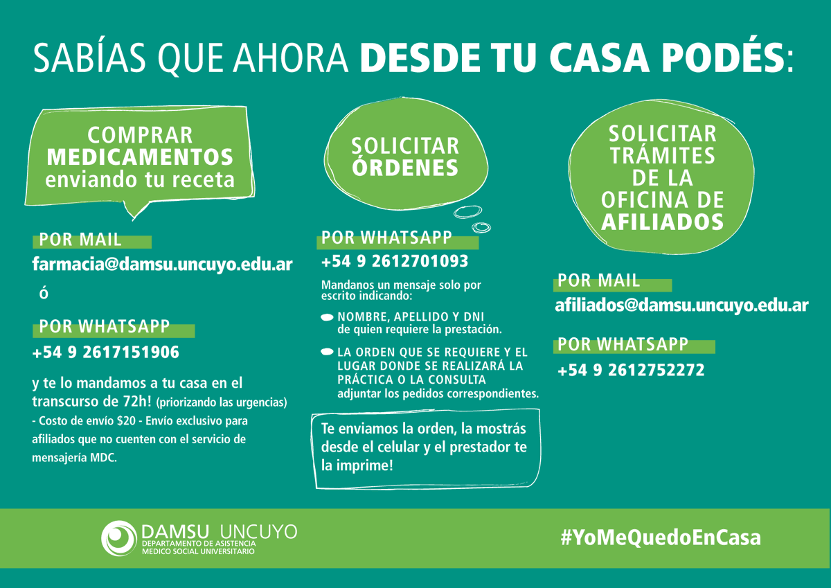 No salgas de tu casa, cuidemosnos todos! #YoMeQuedoEnCasa #coronavirus #CoronavirusEnArgentina