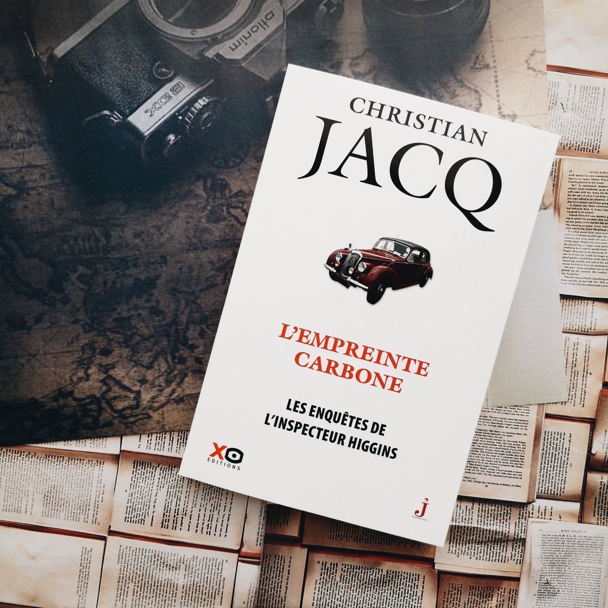 #Nouveauté

Découvrez la nouvelle enquête inédite de l'inspecteur Higgins par Christian Jacq !

L'EMPREINTE CARBONE est disponible en librairie ➡️ bit.ly/higgins-36

L'EMPREINTE CARBONE I Christian Jacq I <a href="/XOeditions/">XO Editions</a>
