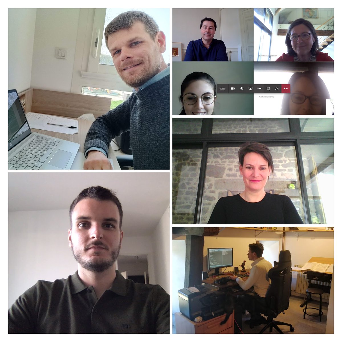 taceconomics's tweet image. Malgré le confinement, l'activité est maintenue en télétravail chez @taceconomics