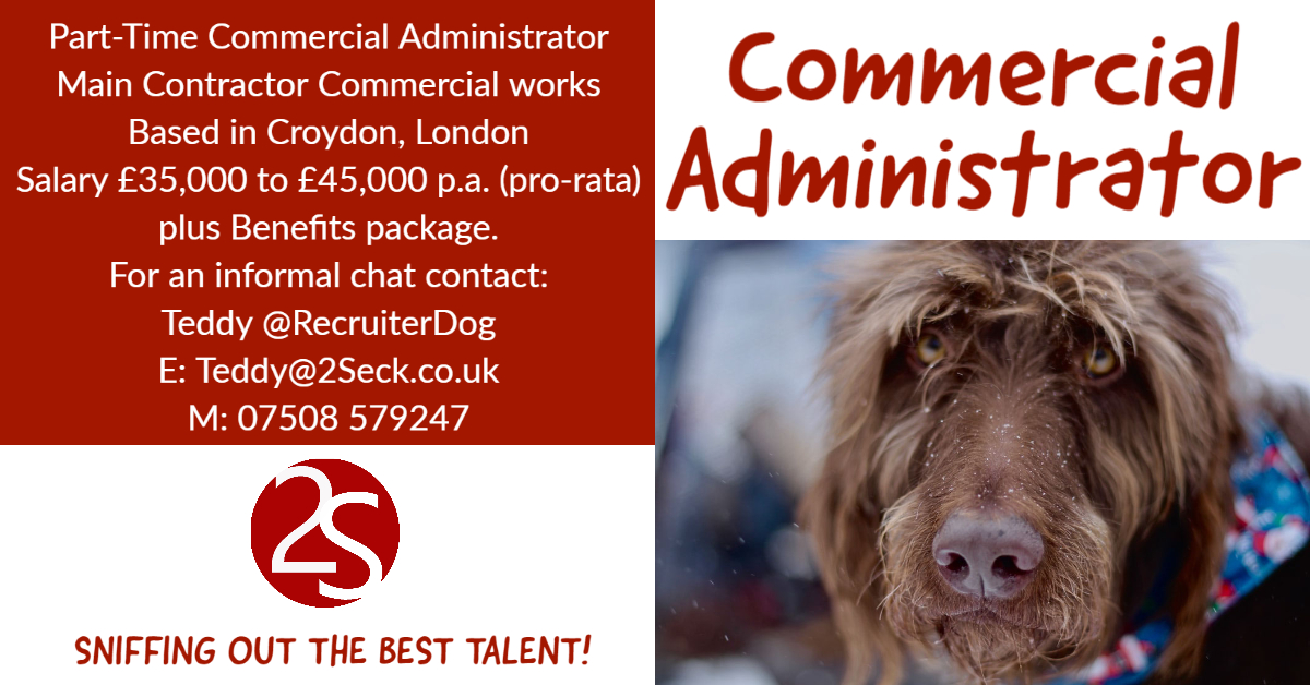 RecruiterDog's tweet photo. For more information on this role, contact Teddy on 07508 579247 or Teddy@2Seck.co.uk #QuantitySurveyors #Estimators #Construction #Careers https://t.co/SvE0JrQrBp