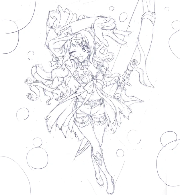 #プリコネR #イラスト
ヨロ～♡ 