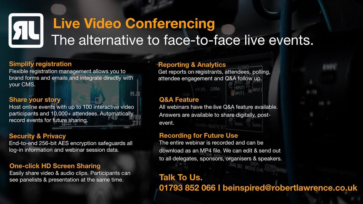 In the midst of the current #COVID19 chaos, it’s important to remind ourselves that the #eventtechnology of today can help us to avoid this. 
Talk to us about live #videoconferencing, pre-production &amp; creative consultation. 
robertlawrence.co.uk
#livestreaming #eventsolution