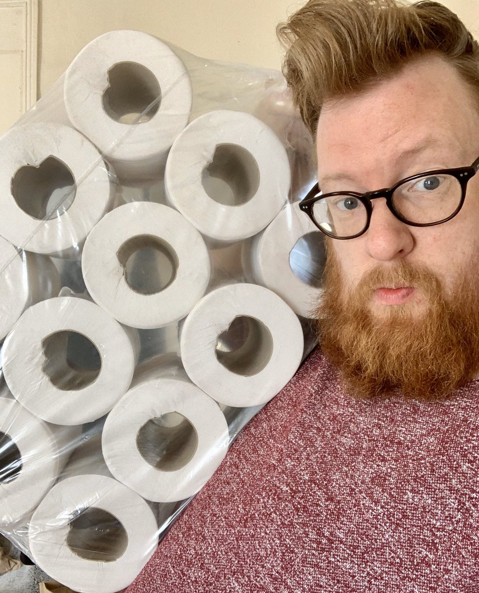 TobiasHill84's tweet photo. After Bexley Village and surrounding shops have been without loo roll for days I managed to come across this lot stored away in ample supply at the back of the post office, they’re definitely not intended for public sale.
#inyourfaceCOVID19
#looroll
#backofalorry https://t.co/8Qt9o2rZSK