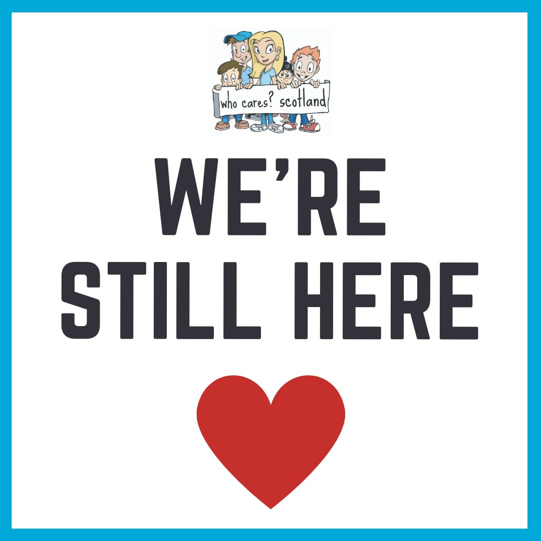 whocaresscot's tweet image. Are you Care Experienced &amp;amp; worried about the Coronavirus? Do you need someone to talk to?

Mon-Fri, 10am-6pm you can now call:
• 07568 242965 for Cheryl-Ann (North of Scotland)
• 07756 047389 for Ray (South of Scotland)

Or email help@whocaresscotland.org &amp;amp; we'll call you back.