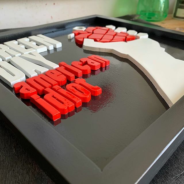 frenchcoastws's tweet photo. I couldn’t make something on time for #makersrock, but thanks to #globallockdown, I was able to make something!
Video coming soon on YouTube 👌.
.
.
#maker #diy #rock #greenday #artisan #youtuber #americanidiot #woodworking https://t.co/GW120YIWbG https://t.co/k5o8a17DNg