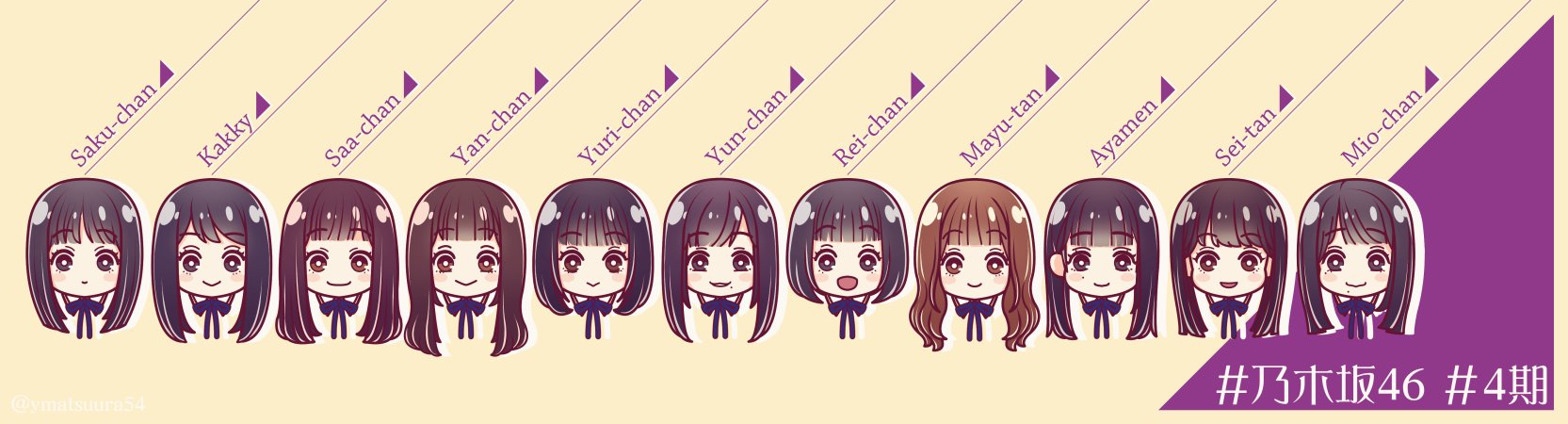 Y Matsuura Zuga 描いたー 4期生かわいいよ 乃木坂イラスト 乃木坂46 4期生 T Co Ho4of4bxr9 Twitter