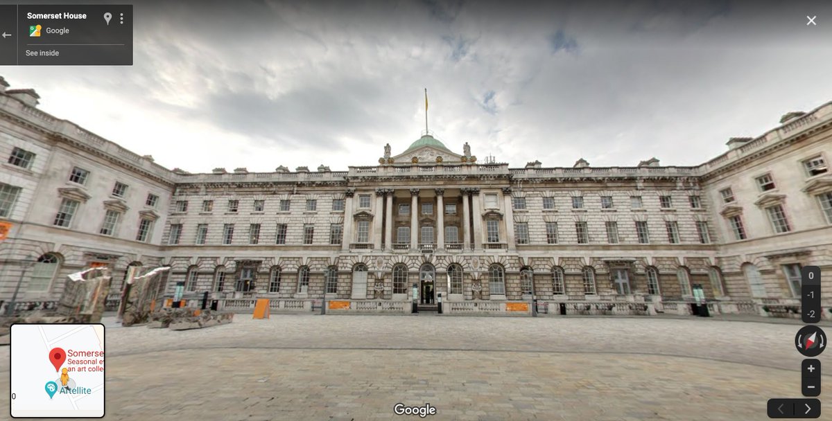 SomersetHouse's tweet photo. Missing our tranquil courtyard?

Have it all to yourself and explore the grand corridors of our neoclassical building on @Google Street View 🚶‍♂️

https://t.co/zlyI90gEyA 👀

#MuseumFromHome https://t.co/316TjK5hsJ
