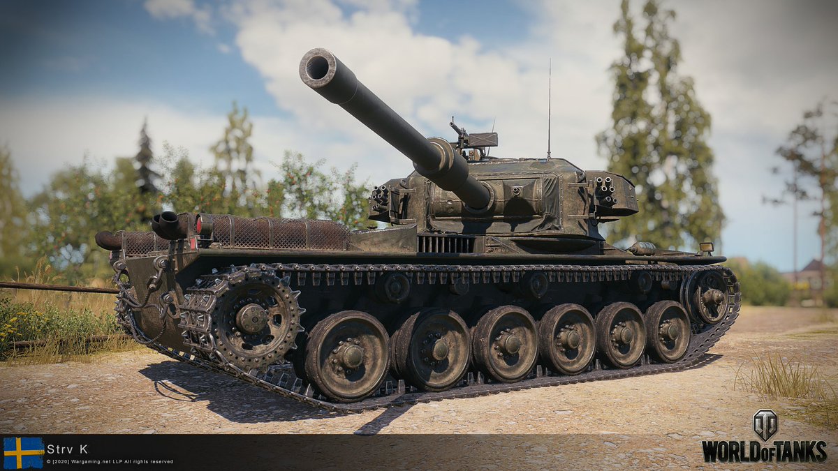 World Of Tanks 日本公式さんのツイート スウェーデン重戦車 Tier Ix Strv Kがスーパーテストに登場 Worldoftanks Wot
