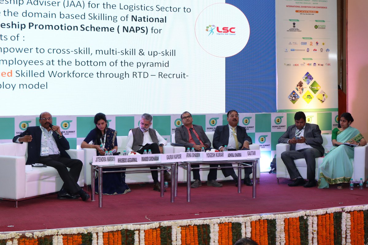 CouncilSkill's tweet photo. 2nd Global Sigma Summit 2020 on 13/14 &amp;15th March @New Delhi International Expo Cum Conference.
#NSDC, #Logistics, #MSDE, #Apprenticeships, #Shipping, #Ecommerce, #Aircargo, #Railways, #SkillIndia #globalsigmasummit #expo #conference #NewDelhi https://t.co/AzDv66doIZ