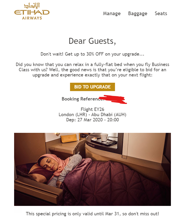 ydemont's tweet photo. @etihad So, you will NOT refund my tickets (I just can re-book them... which I don't want) even though my final destination is locked-down (Manila)... and you send me THAT?!? Such a disgrace... #etihad #covid19 https://t.co/b3DM9LRNoX