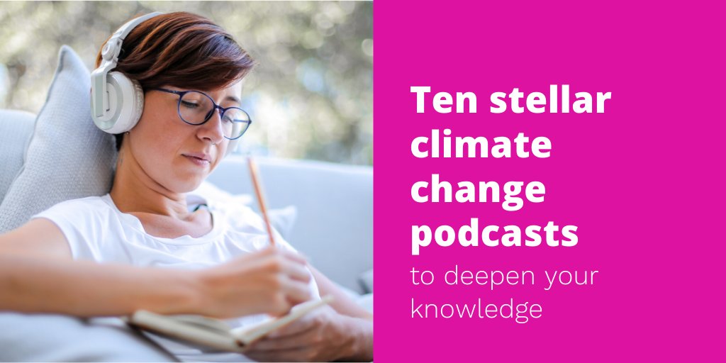 MakeTomorrow_'s tweet photo. Grab your headphones and have a listen to these stellar climate-related podcasts 🎧

1. Outrage and Optimism 👉https://t.co/fUhkHK5Qgk
2. Sustainababble 👉https://t.co/Wv1nieJCZB
3. TILclimate 👉https://t.co/X9udoLbhXA

Get our full top ten listing here 👉https://t.co/Z1LSv8aFNz https://t.co/RwulldbpWa