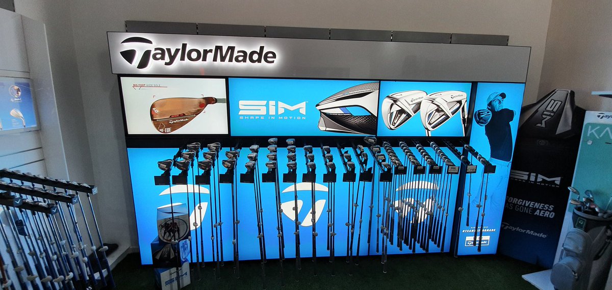 CByiers's tweet photo. New stand fitted at work this week looks amazing. #SIMdriver #taylormadetour @GamolaGolf @TaylorMadeTour @TaylorMadeGolf @Johnnylana89 https://t.co/v2JuRUqK3W