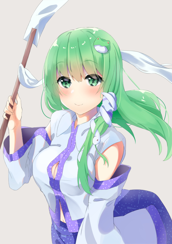 東方 早苗さん 東方project 東風谷早苗 さなぱい T C 津路宮 Fanbox開設しましたのイラスト