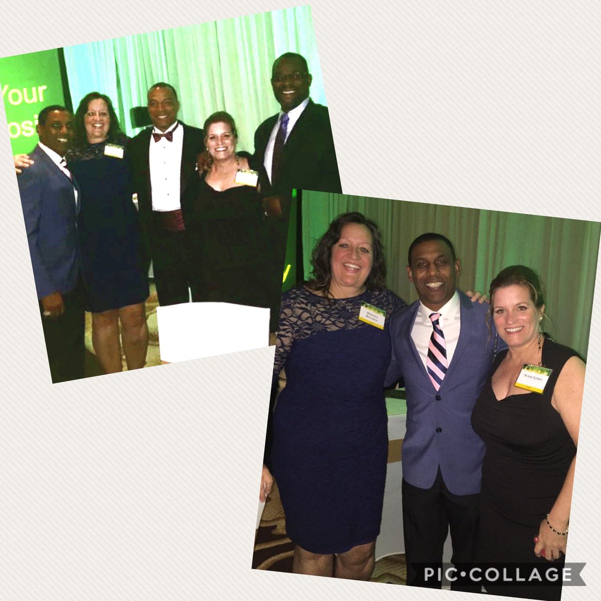 whosuzieq's tweet photo. 4 years ago today at the @smashingwalnuts gala! Always special to get pics with @NFLLegends @GaryClarkInc #johnbooty &amp; @clarence_vaughn 🏈 https://t.co/O1l6xcs8hn