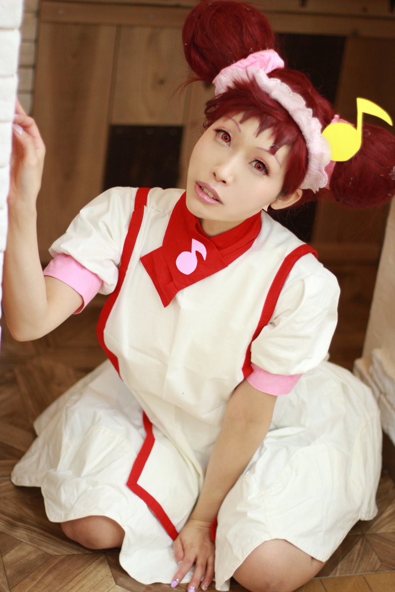 ⚠Cosplay⚠
【も～っと！おジャ魔女どれみ】
＊春風どれみ＊パティシエ衣装

プップのプー！(`o´)

📷こばやしじゅんsan(<a href="/jun_toro2004/">こばやしじゅん/カレーご一緒募集中（＾＾）</a>)
#いつきふぉと