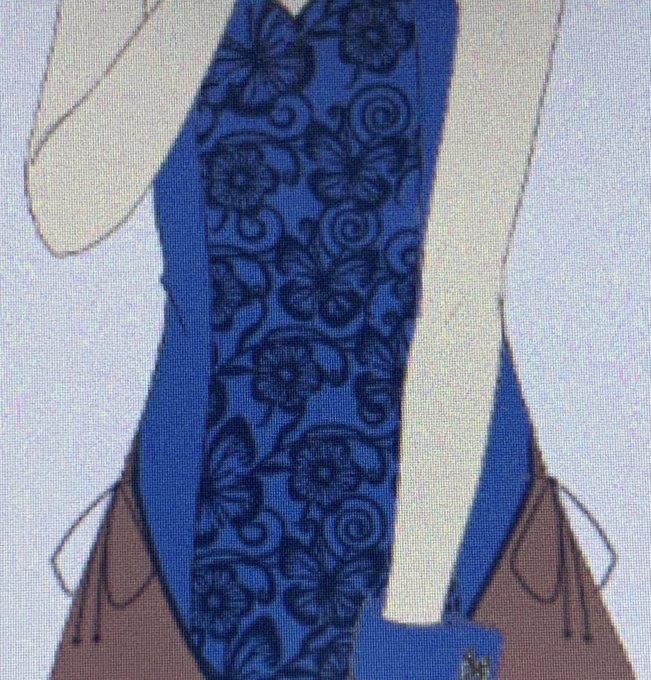 うーん?模様要らないかな?あった方がチャイナっぽい気はするけど… 