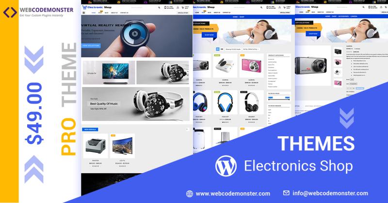 Vinayku71870328's tweet image. #Electronics_Store WordPress Theme

Responsive #WordPress electronic store theme with a lot of amazing features - can customize home page banner, super cool sliders on the home page

webcodemonster.com/themes/wordpre…