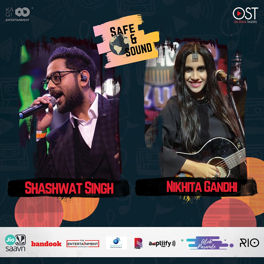 Here we present the soulful singers of our #IndianMusicIndustry, @shashwatsingh93 and @NikhitaGandhi
Catch them live on #JantaCurfewConcert
.
.
#SafeandSoundDigitalConcerts #JantaCurfew