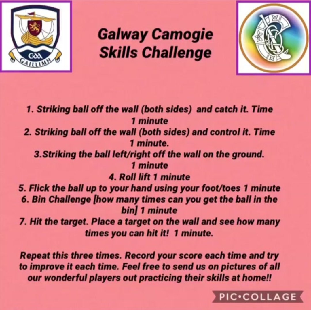 wayneen22's tweet image. While the ☀️ is out today we should get outside with our hurl &amp;amp; ball😎🙂
@ClaregalwayColl #skillschallenge#keepactive